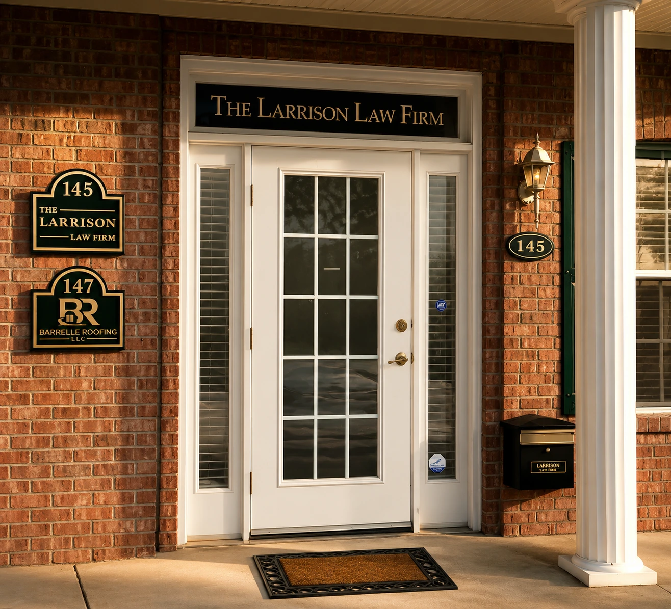 the larrison law firm entrance